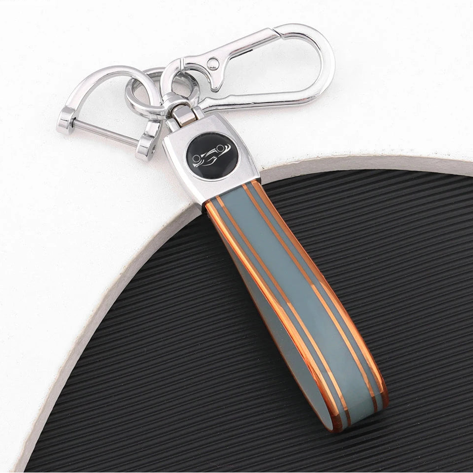 Porte-Clés Premium – Lanière Souple & Mousqueton Rotatif